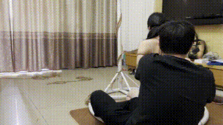【缚予】漂亮m阿然双脚悬空跪缚吊！